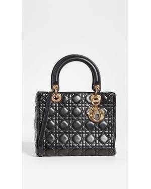 Dior Small Lady Bag (previously Owned) - Black