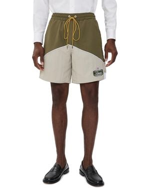 Rhude Desert Racing Track Shorts - Natural