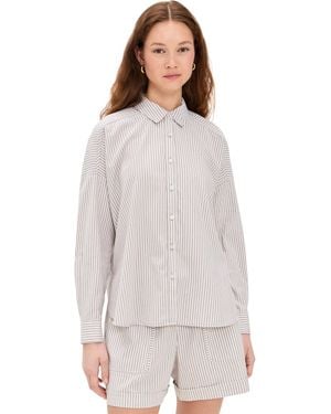 Splendid X Cella Jane Poplin Button Down - White