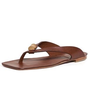 Johanna Ortiz Cognac Voices Of The Frontier Sandals - Multicolor