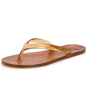 Ancient Greek Sandals Jelly Flip Flops - Black