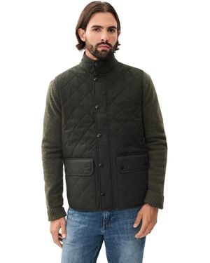 Barbour Lux Lowerdale Quilted Vest - Black