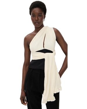 Maylé Vásquez Mao Top - Black