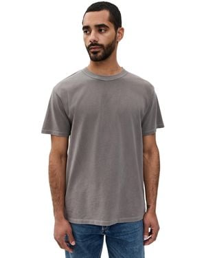 Save Khaki Jersey Phys Ed Tee - Grey