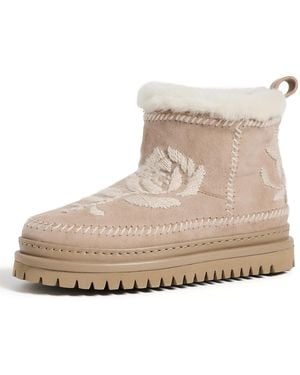 Laidbacklondon Nyali 4.0 Rose Booties - White