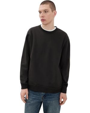 Rhythm Classic Fleece Crew Sweatshirt - Black
