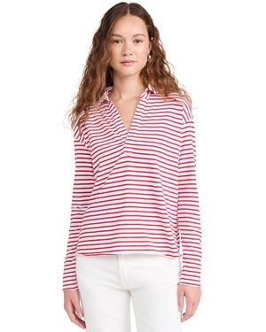 Frank & Eileen Patrick Popover Henley - Red