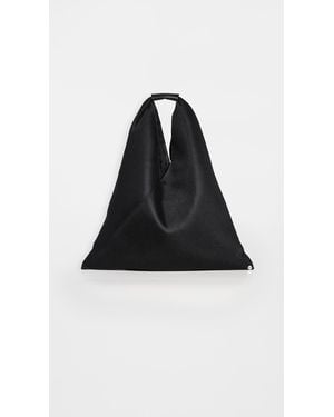 MM6 by Maison Margiela Classic Net Triangle Tote - Black
