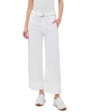 Rag & Bone Andi Jeans With Belt - White