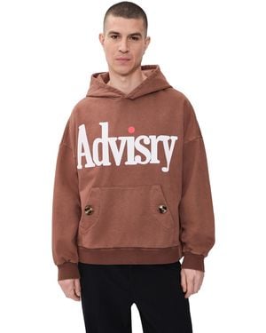 Advisry Dot Logo Hoodie - Red