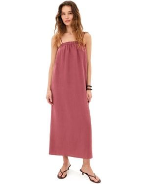 Le Bos Camille Maxi Dress - Red