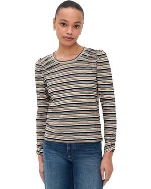 Veronica Beard Bouvet Tee - Black