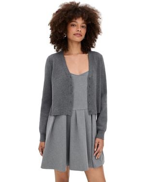 STAUD Milo Dress - Black