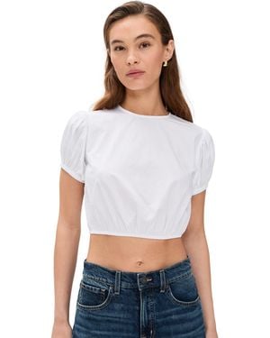 Playa Lucila Crew Top - White