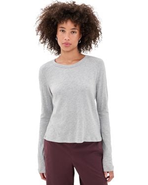 Z Supply Junie Long Sleeve Tee - White