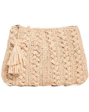 Mar Y Sol Ivy Clutch - Natural