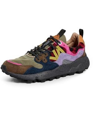 Flower Mountain Yamano 3 Teddy Sneakers - Gray