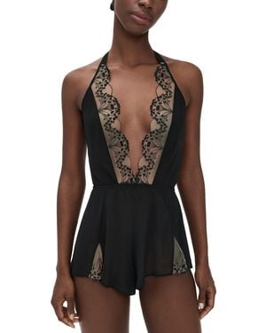 Bluebella Marisa Teddy Bodysuit - Black