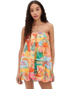 Show Me Your Mumu Beverly Bubble Dress - Orange