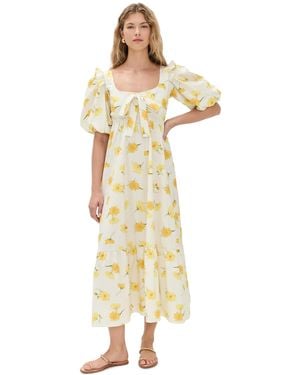 The Lulo Project Cielo Maxi Dress - Natural