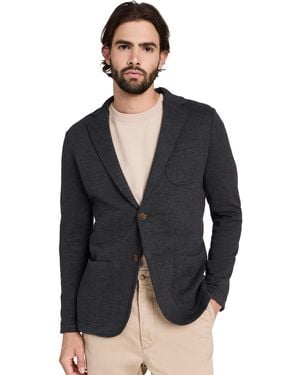 Faherty Inlet Knit Blazer - Black