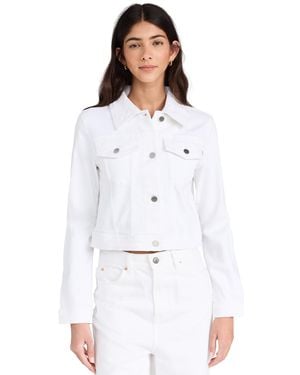 DL1961 Vika Jacket Classic Denim - White