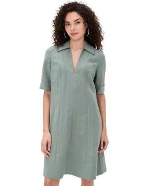 Vince A-Line Short Dress - Green