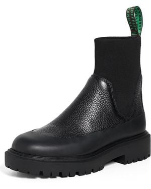 Loeffler Randall Suri Leather Chelsea Boots - Black