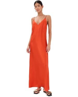 Rohe Silk Slip Dress - Red