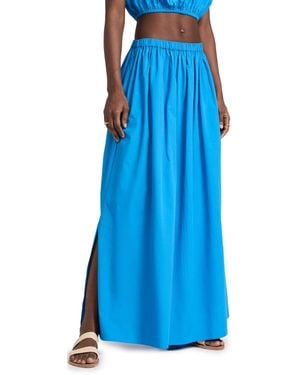 Playa Lucila Maxi Skirt - Blue