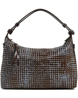 Tory Burch Mellow Haircalf Shoulder Bag - Black