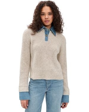 Le Jean Harvey Sweater - Blue