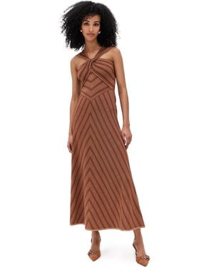 Zimmermann Illuminate Halter Dress - Multicolor