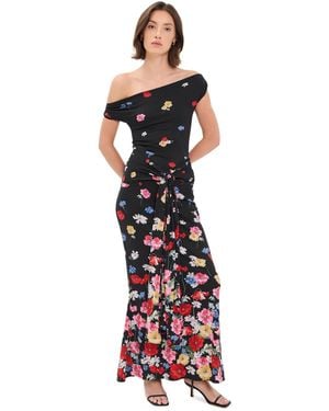Show Me Your Mumu Winona Wrap Maxi Dress - Red