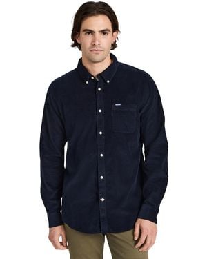 Barbour Ramsey Corduroy Shirt - Blue