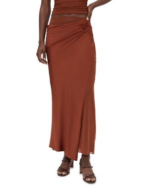 Significant Other Brianna Maxi Skirt - Brown