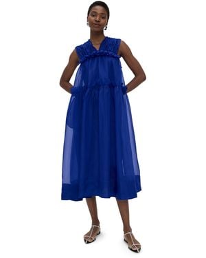 Lee Mathews Lois Dress - Blue