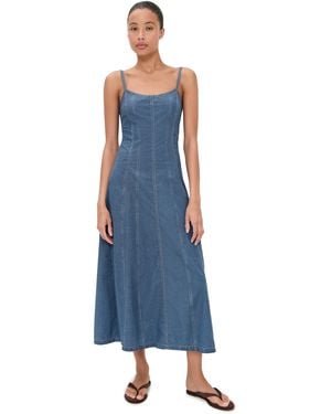 Rag & Bone Miramar Poplin Melody Dress - Blue