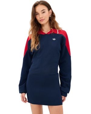 adidas Polo Jersey Dress - Blue