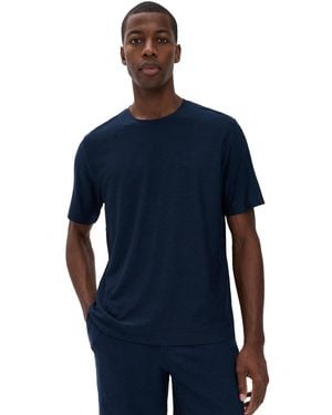 Beyond Yoga Featherweight Always Beyond Crew Tee 2.0 - Blue