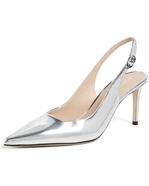 Stuart Weitzman Stuart Power Slingbacks 75 - White