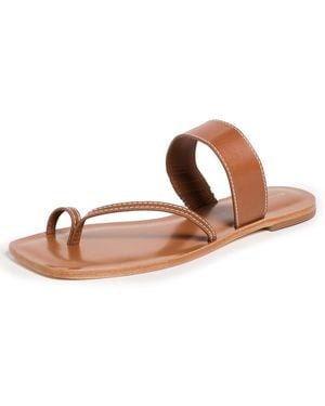 Reformation Sawyer Flat Sandals - Multicolor