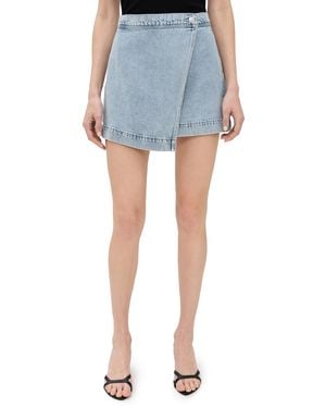 PAIGE Aven Skirt - Blue