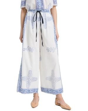 Alix Of Bohemia Natalie Crisscross Pants - Blue