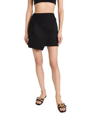 Wardrobe NYC Closet. Nyc Wrap Mini Skirt - Black