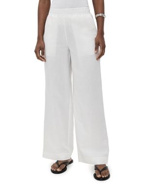 ALIGNE Alara Linen Pants - White