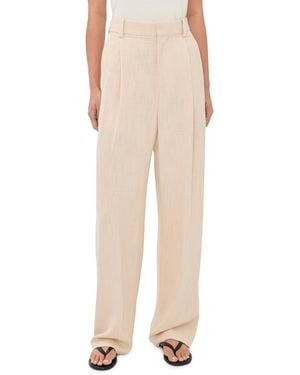 Wardrobe NYC Closet. Nyc Spring Tailored Pants - Natural