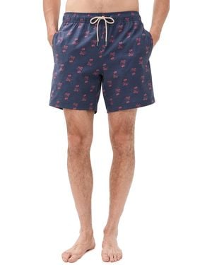 Fair Harbor X Foot Joy Bayberry Swim Trunks 7 - Blue