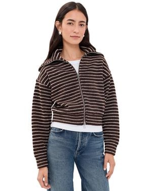 Madewell Zip-Up Knit Jacket - Black