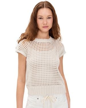 Splendid X Cella Jane Pointelle Sweater Vest - Multicolor